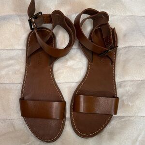 Madewell Brown Leather Sandals
